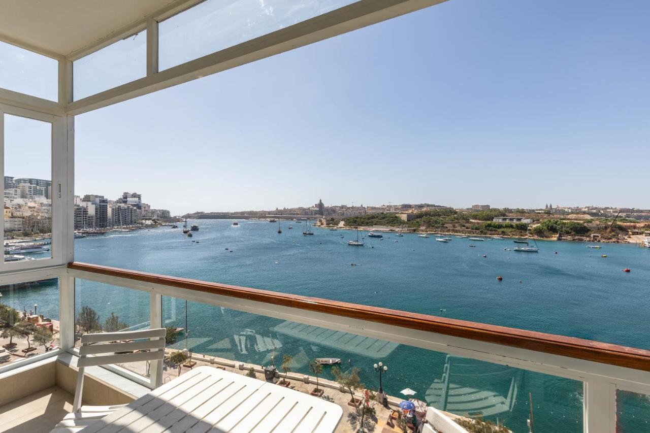 Stunning - Seafront 3-Bedroom 6Th Floor Sliema Exterior foto