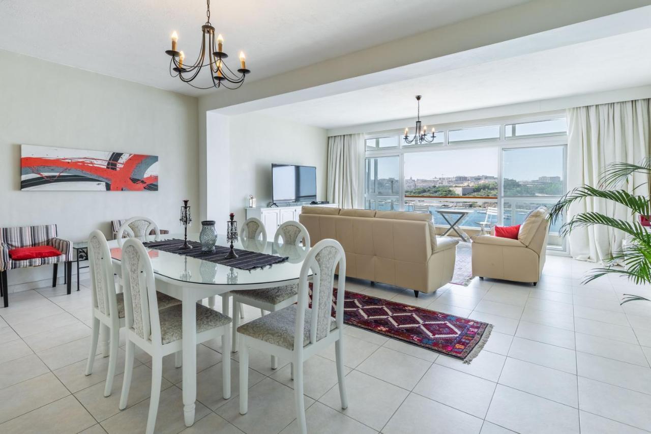 Stunning - Seafront 3-Bedroom 6Th Floor Sliema Exterior foto